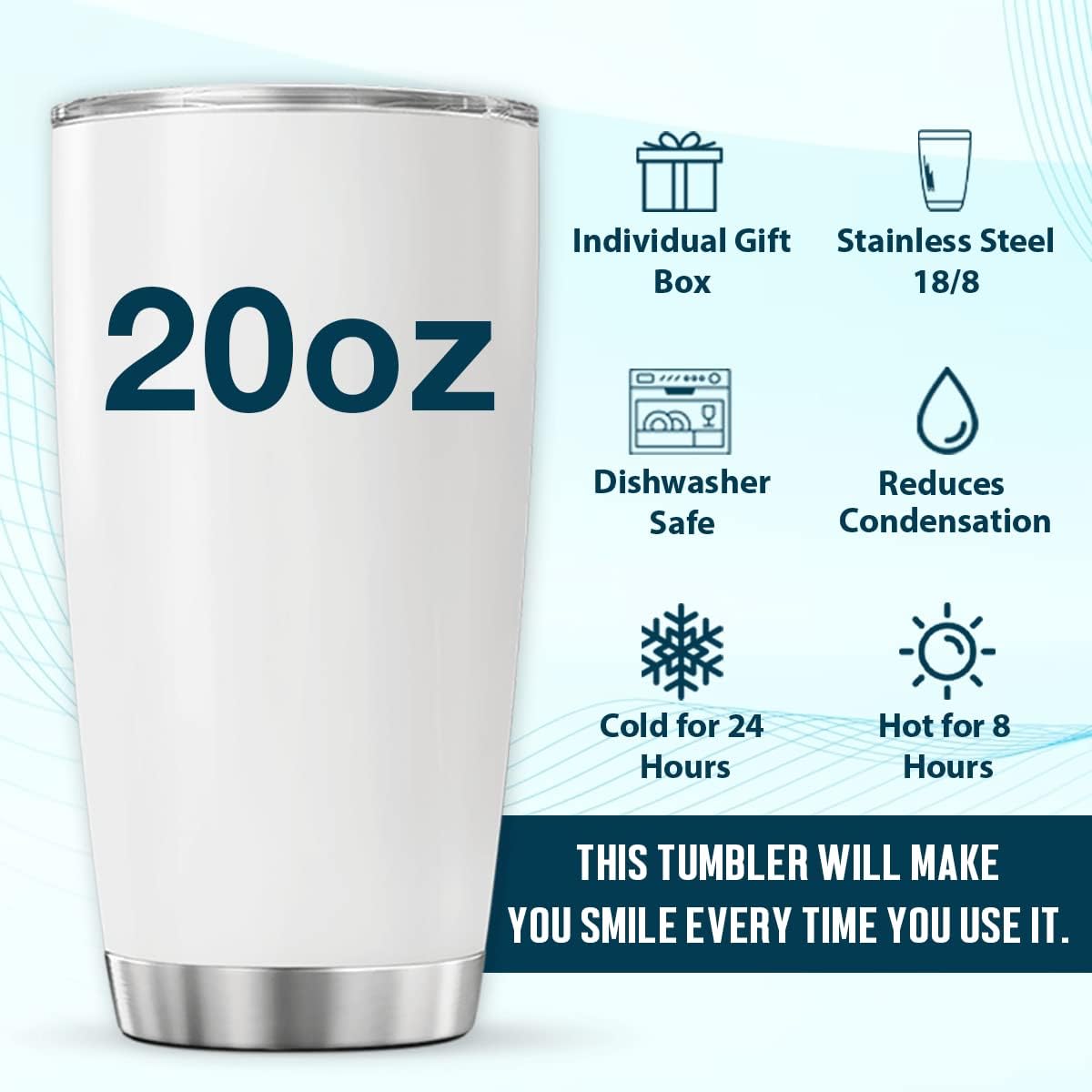 Lineman – Vaso de café con datos nutricionales, regalos de cumpleaños para hombres, niños, papá, taza de viaje grande con tapa, taza aislada,