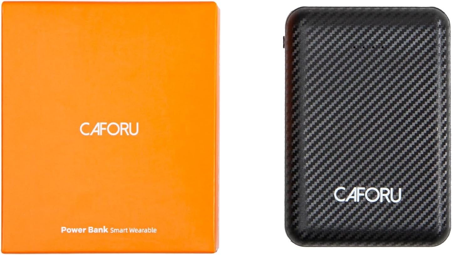 CAFORU Batería recargable para chalecos con calefacción, chaquetas térmicas y sudaderas con capucha, adaptador no incluido