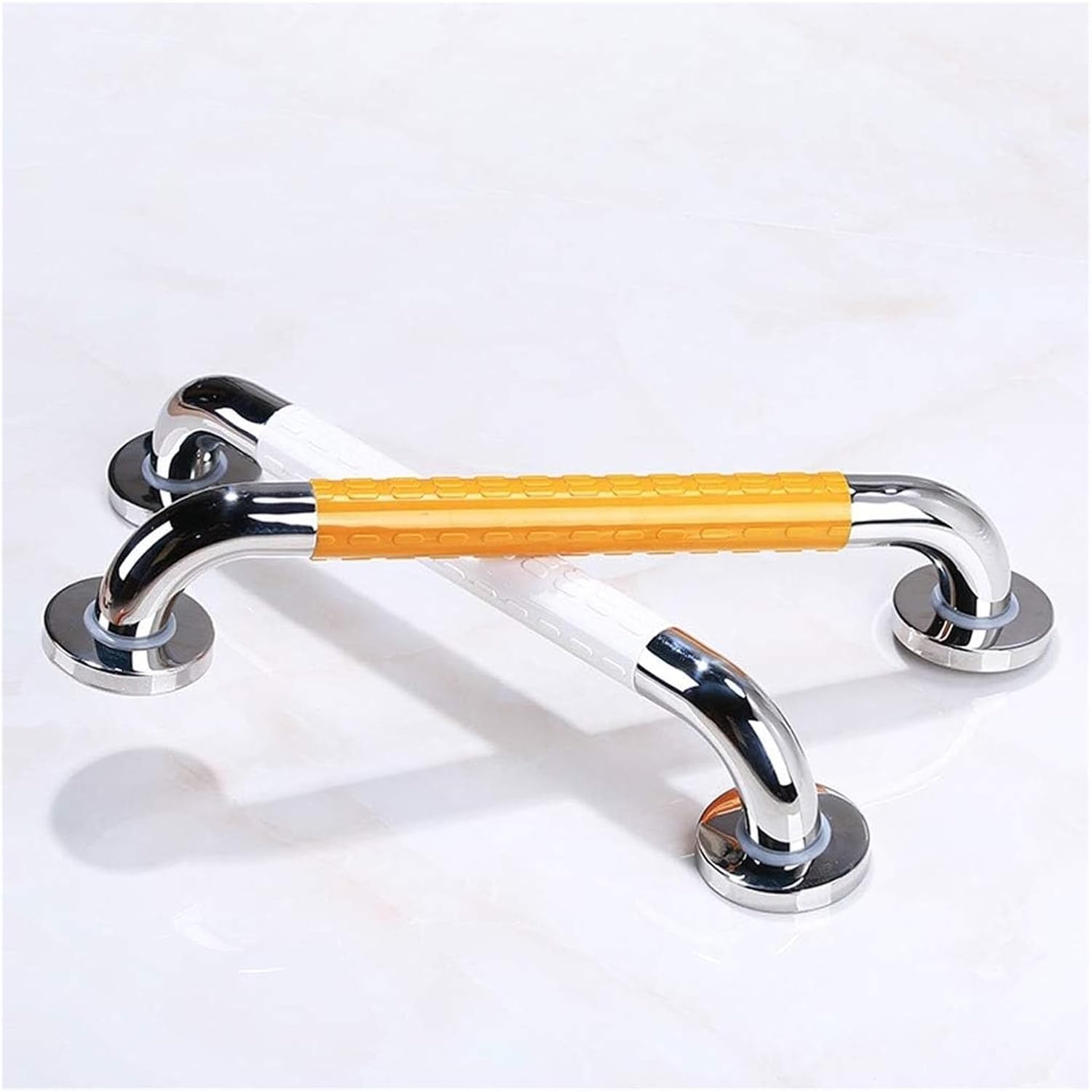 Safety Grab Bars Handle Safety Support Hand Rails Grab Bar for and Shower-15 19 23 27 31inch White and Yellow Safety Stainless Steel Handle Elderly