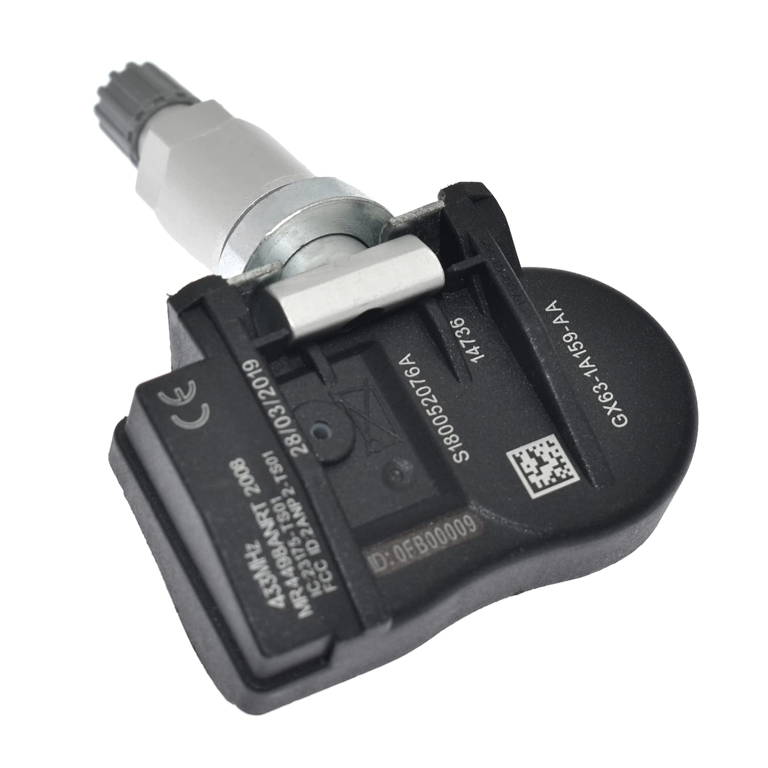 Sensor de presión de neumáticos XSJNFDC GX63-1A159-AA LR070840 TPMS para 2014-2015 Evoque GX631A159AA 433MHz