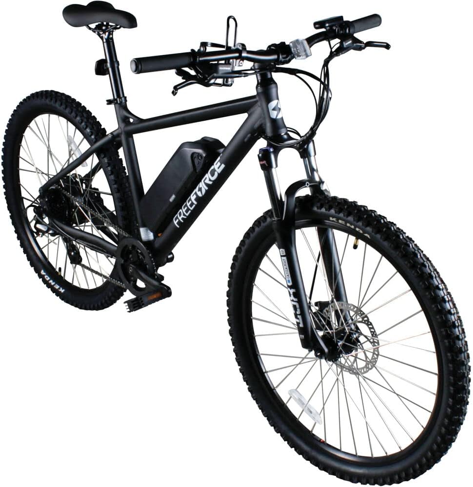 Electric Bike for Adults, Lightweight Ebike with 375W Bafang Motor, Kenda Tires, Shimano Drivetrain, 8 Gears, Throttle, Pedal Assist