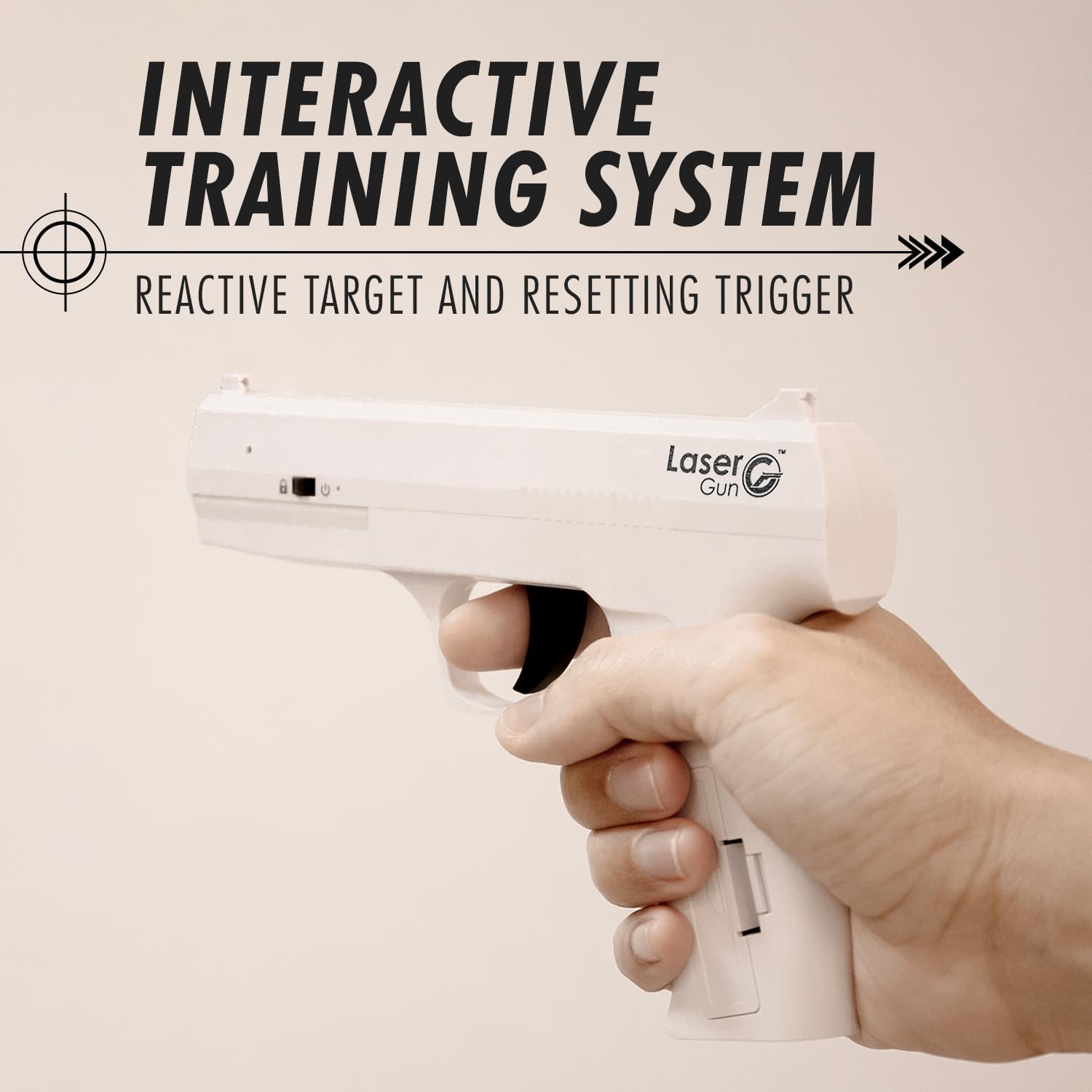 GoShot Sistema de entrenamiento de tiro láser objetivo de entrenamiento DartShot con pantalla de punto de impacto y juegos cronometrados – Práctica