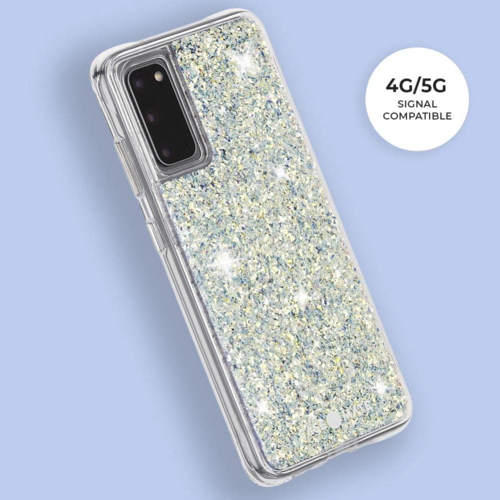 Case-Mate – Twinkle – Funda para Samsung Galaxy S20 5G UW (Ultra Wideband) 6.2 – Stardust (CM043191)