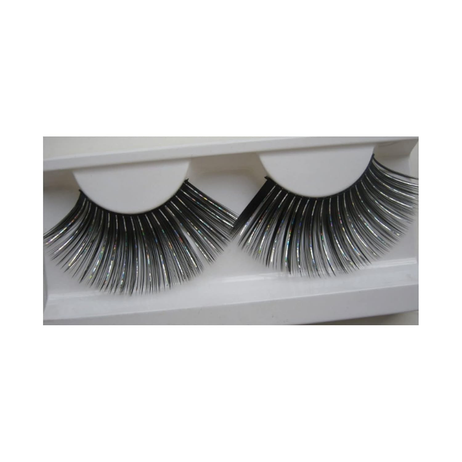 Pestañas Postizas False Eyelashes Shining Lashes Natural Volume Colorful Decorative Eyelashes Fluffy Wispy Faux Lashes Festival Styles Fake