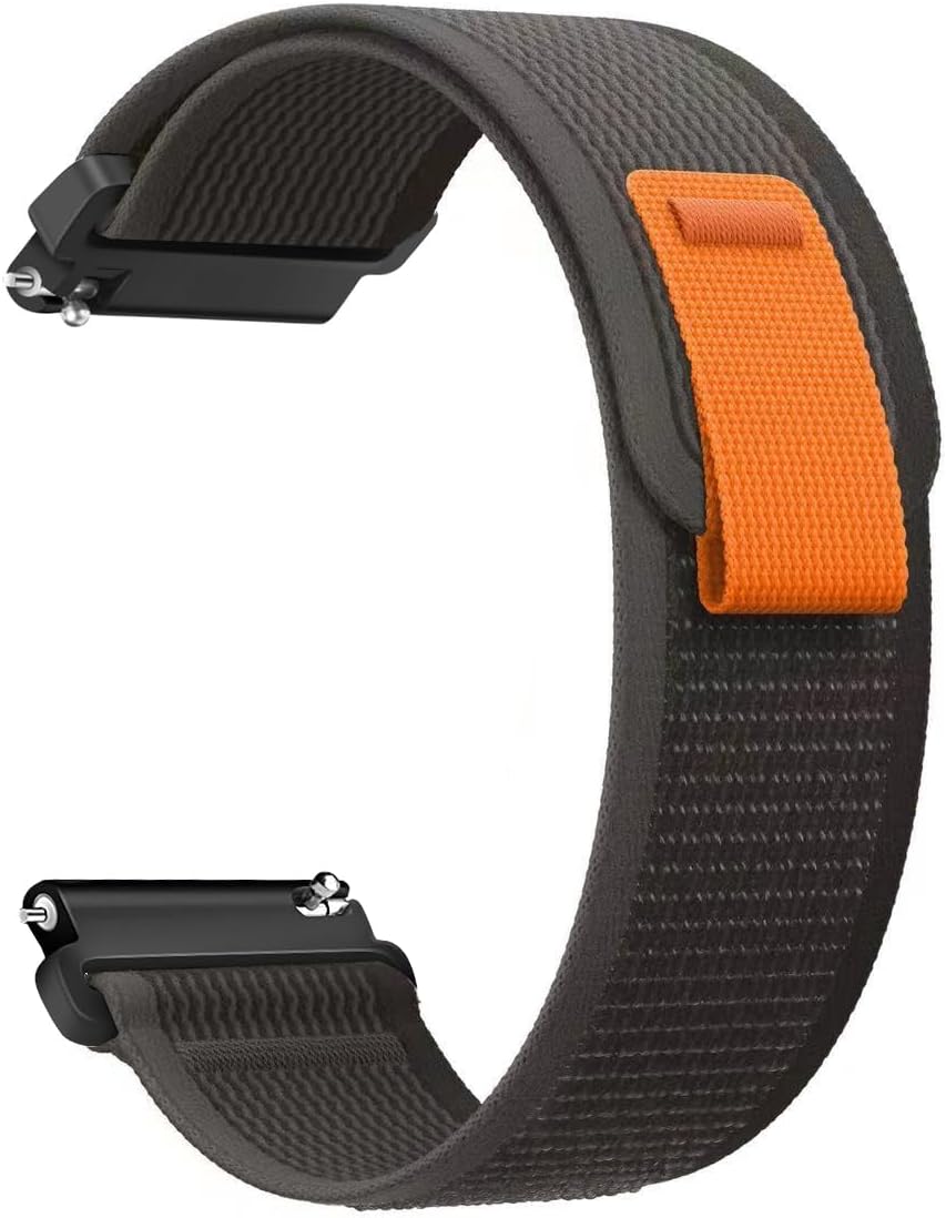 Correa de nailon compatible con Samsung Galaxy Watch 6 5 Pro 4 3Watch 4 6 ClassicActiveGear S2 S3 Frontier, correa deportiva de 0.787 pulgadas,
