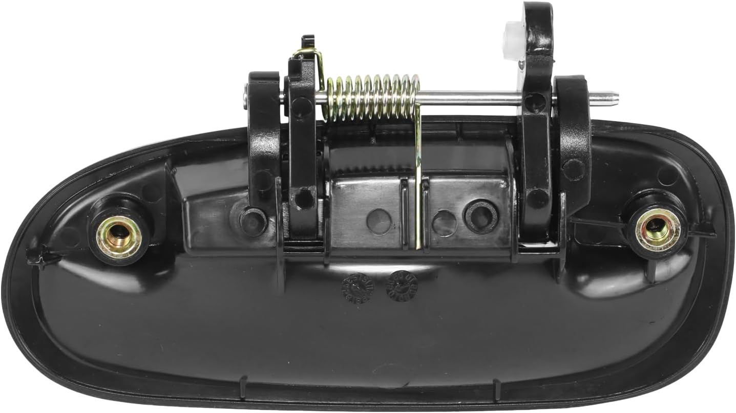 DNA MOTORING Manija de puerta exterior trasera derecha compatible con Honda Civic Sedan 96-00, negro, OEM-DHO-01076