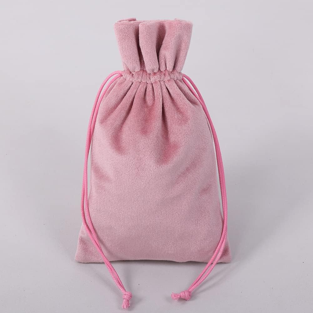 BLESSUME Wizard Velvet Tarot – Mantel y bolsa de tarot cuadrado azul (rosa)