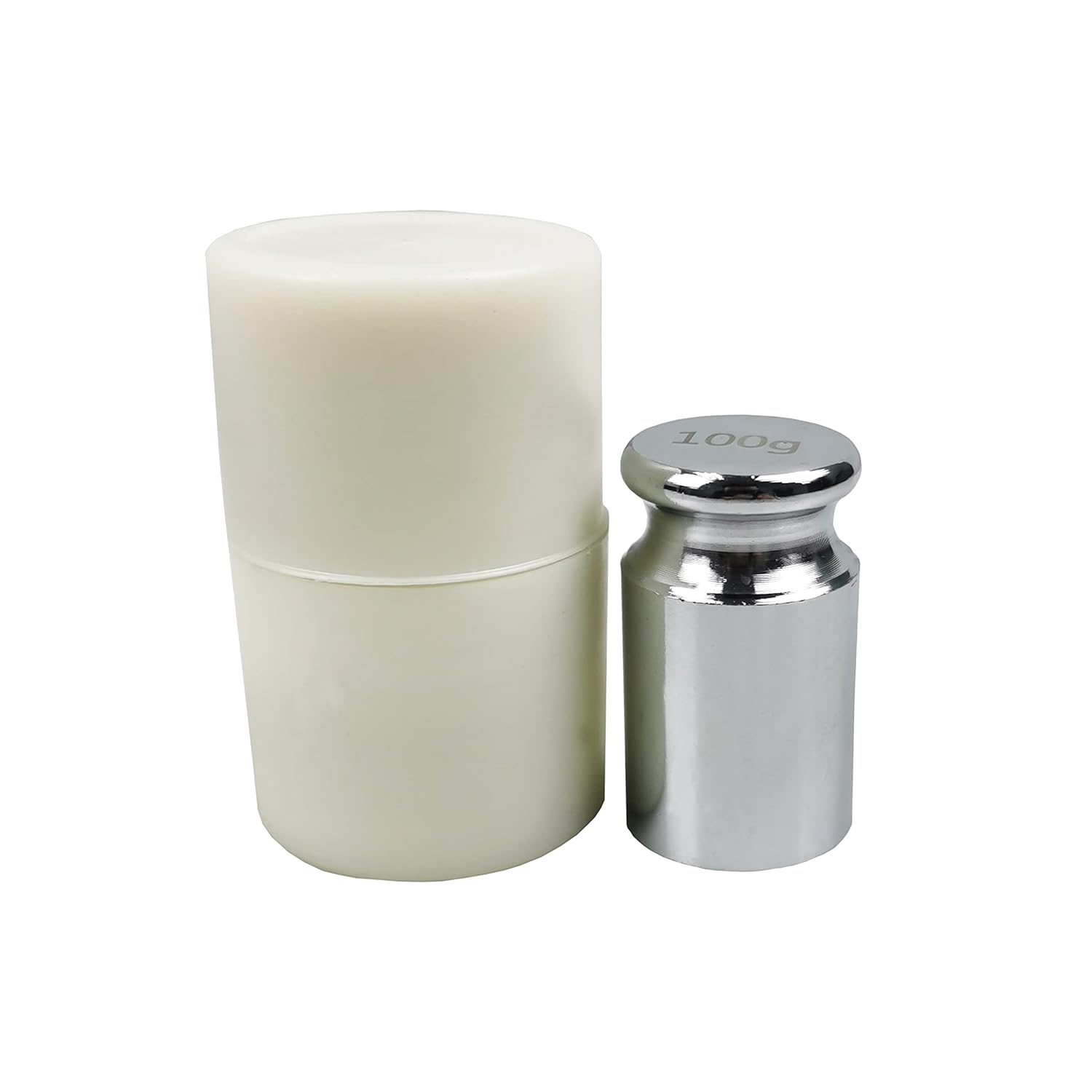 HFS (R) Peso de calibración de escala de cromo clase M2 (3.53 oz), peso preciso y duradero para diversas aplicaciones