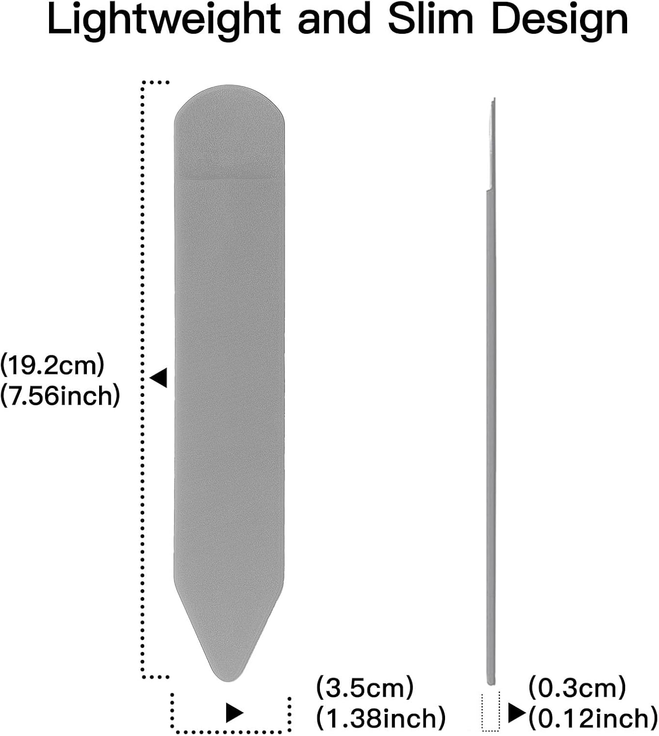 Portalápices universal para Apple Pencil de 1 y 2 generación, bolsillo elástico con ranura para accesorios, se fija de forma segura a la funda del