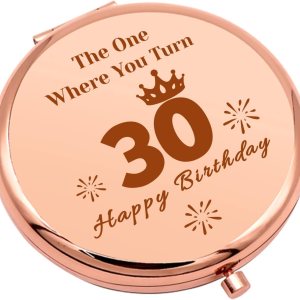 Regalos de cumpleaños 30 para mujeres, espejo de maquillaje compacto para hija, hermana, mejor amiga, divertidos regalos de cumpleaños de 30 años Regalos de cumpleaños 30 para mujeres, espejo de maquillaje compacto para hija, hermana, mejor amiga, divertidos regalos de cumpleaños de 30 años