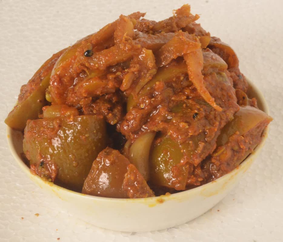 Limón+pepinillo de jengibre Neembu+Adrak Ka Aachar(400G) – Receta de la madre  Pepinillo orgánico del norte de la India  Limón+pepinillo de jengibre