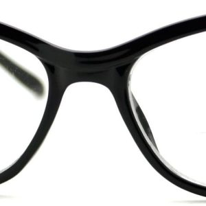 Gafas de lente transparente con lente de lectura bifocal para mujer, Cateye rectangular Gafas de lente transparente con lente de lectura bifocal para mujer, Cateye rectangular