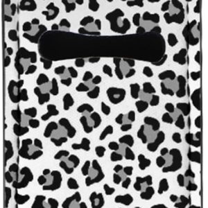 Chapstick – Soporte para lápiz labial, diseño de mariposa, de neopreno, para pintalabios, blanco (White Leopard Print) Chapstick – Soporte para lápiz labial, diseño de mariposa, de neopreno, para pintalabios, blanco (White Leopard Print)