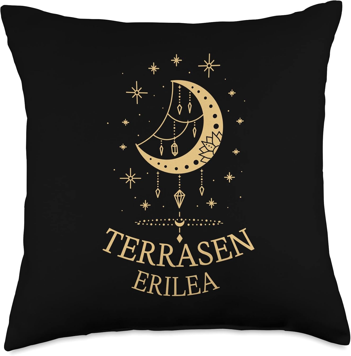 Outfitters Ave. Throne of Glass-The Thirteen for Terrasen – Almohada de 18 x 18 pulgadas, multicolor