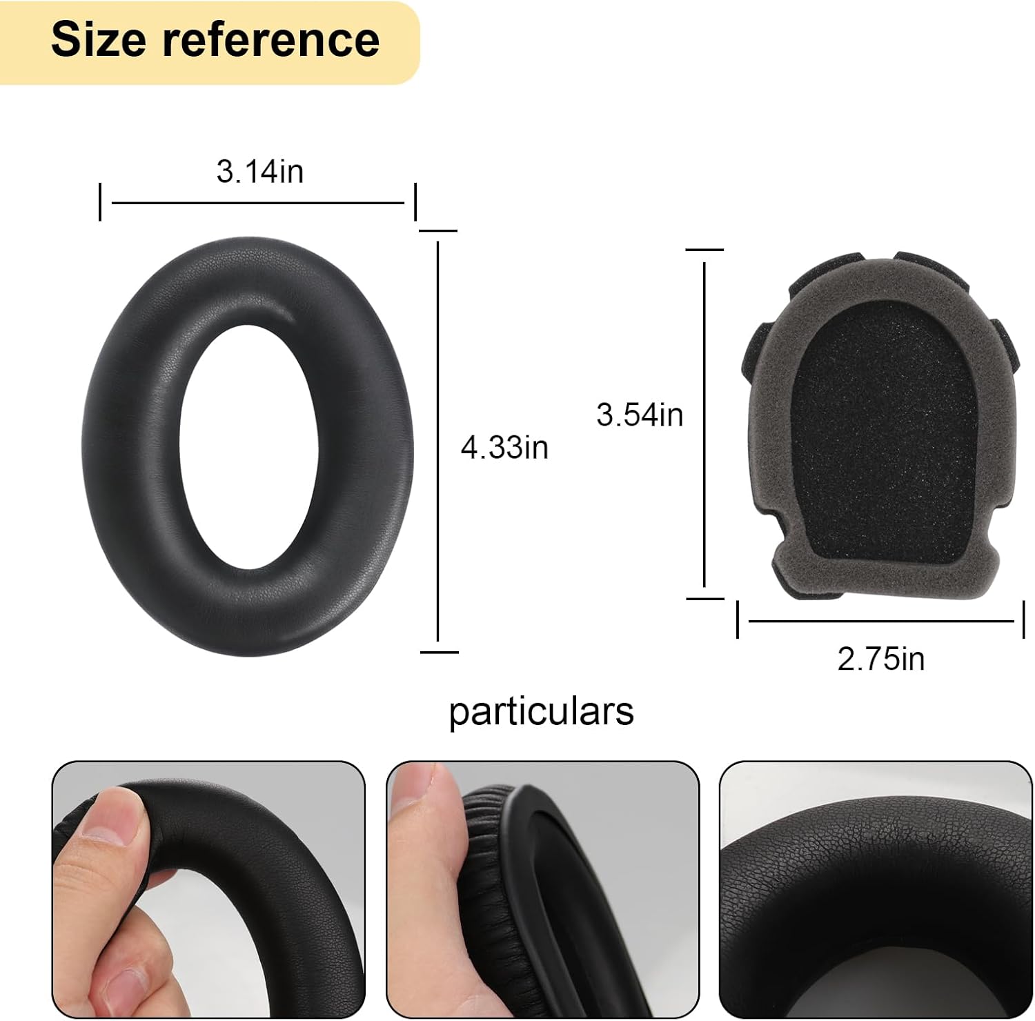 Almohadillas de repuesto para auriculares A20, accesorios compatibles con auriculares Bose Aviation Headset X A10 A20, almohadillas para
