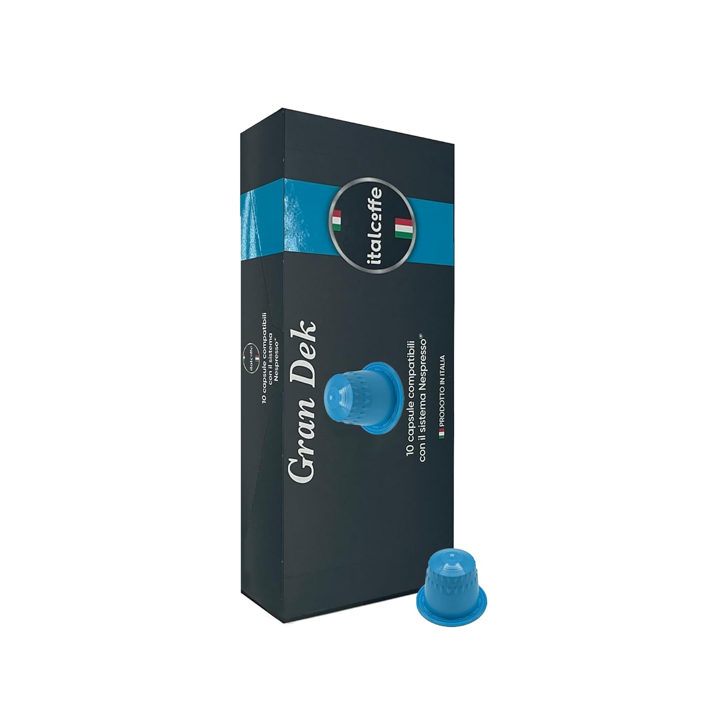 Italcoffe Cápsulas de espresso italiano compatibles 100% con Nespresso, paquete variado, cápsulas de café, inspiración italiana, café italiano, 100