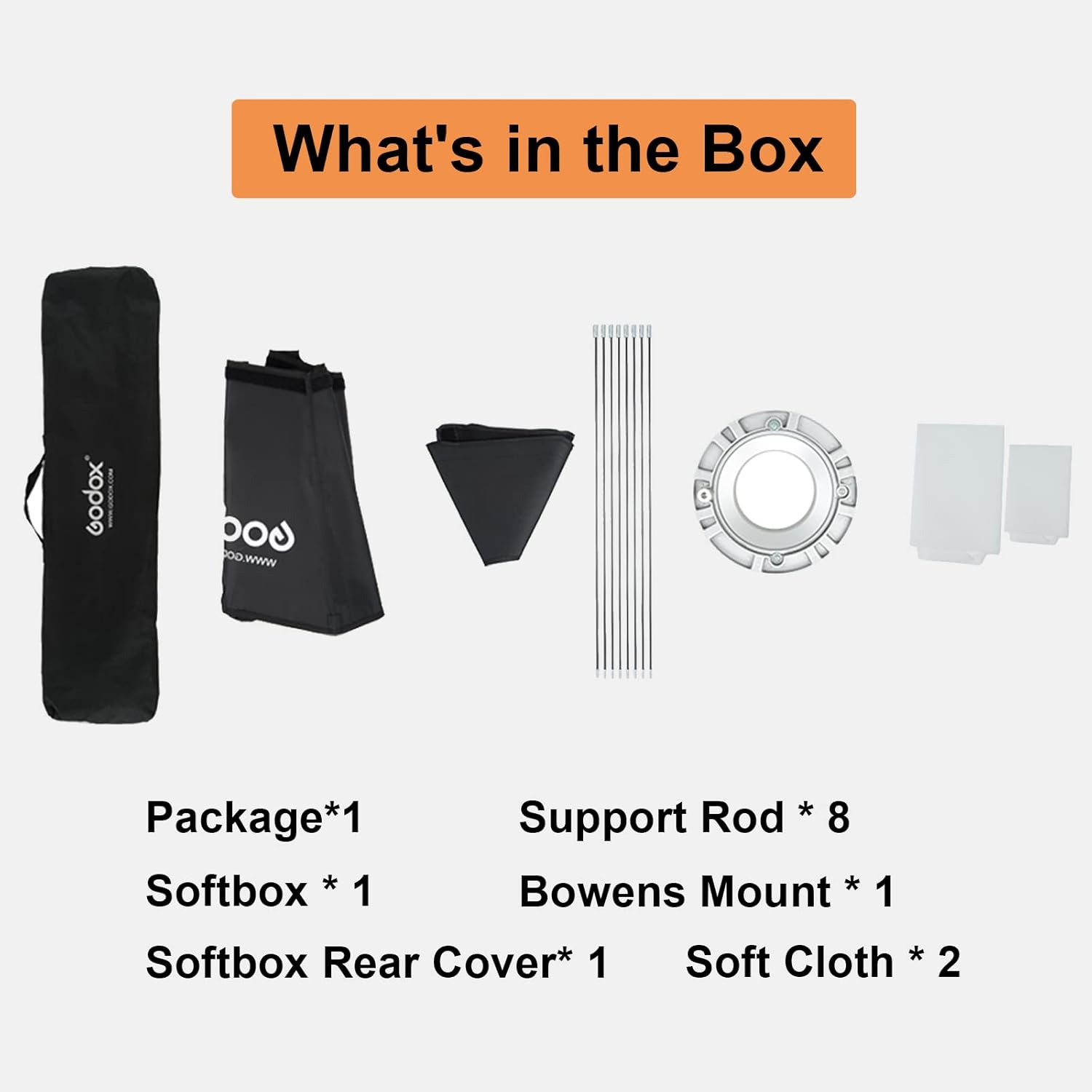 Godox Octagon Softbox 55″ 55.1 in Bowens Mount para Monolight Photo Studio Strobe Iluminación