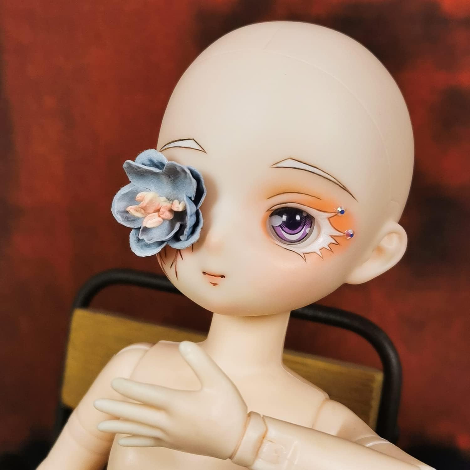 Proudoll Muñeca BJD de 16 de 11.8 in y 12 pulgadas con articulación de bola, 18 articulaciones de movimiento, figuras de acción de PVC, cuerpo de