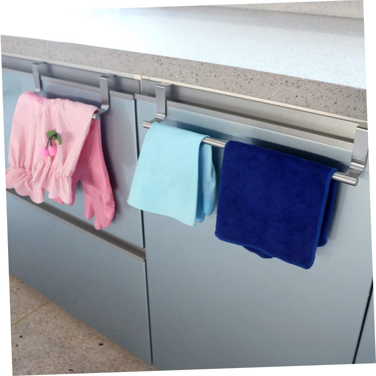 Zerodeko 1 gancho para puerta de armario, estante de almacenamiento de gabinete, ganchos de metal, estantes montados en la pared para almacenamiento