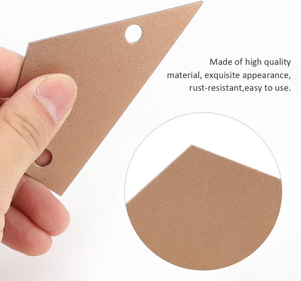 Fret Rocker – Regla de afinación de guitarra de acero inoxidable, herramienta de nivelación de eje de balancín, herramienta de nivelación de trastes