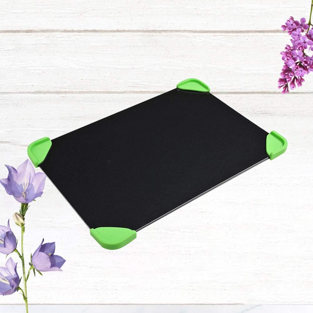 Happyyami Alfombrilla de descongelación rápida, bandeja de descongelación rápida de aluminio, placa de descongelación rápida, descongelador de carne