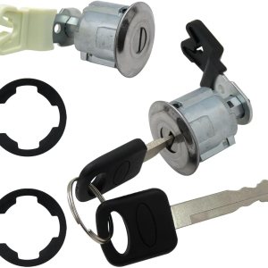 Cerradura de puerta Cilindros y 2llaves XL2Z7821990AC, F87Z7821990BA Reemplazo para 2001-02 Mazda B2300 Truck Cerradura de puerta Cilindros y 2llaves XL2Z7821990AC, F87Z7821990BA Reemplazo para 2001-02 Mazda B2300 Truck