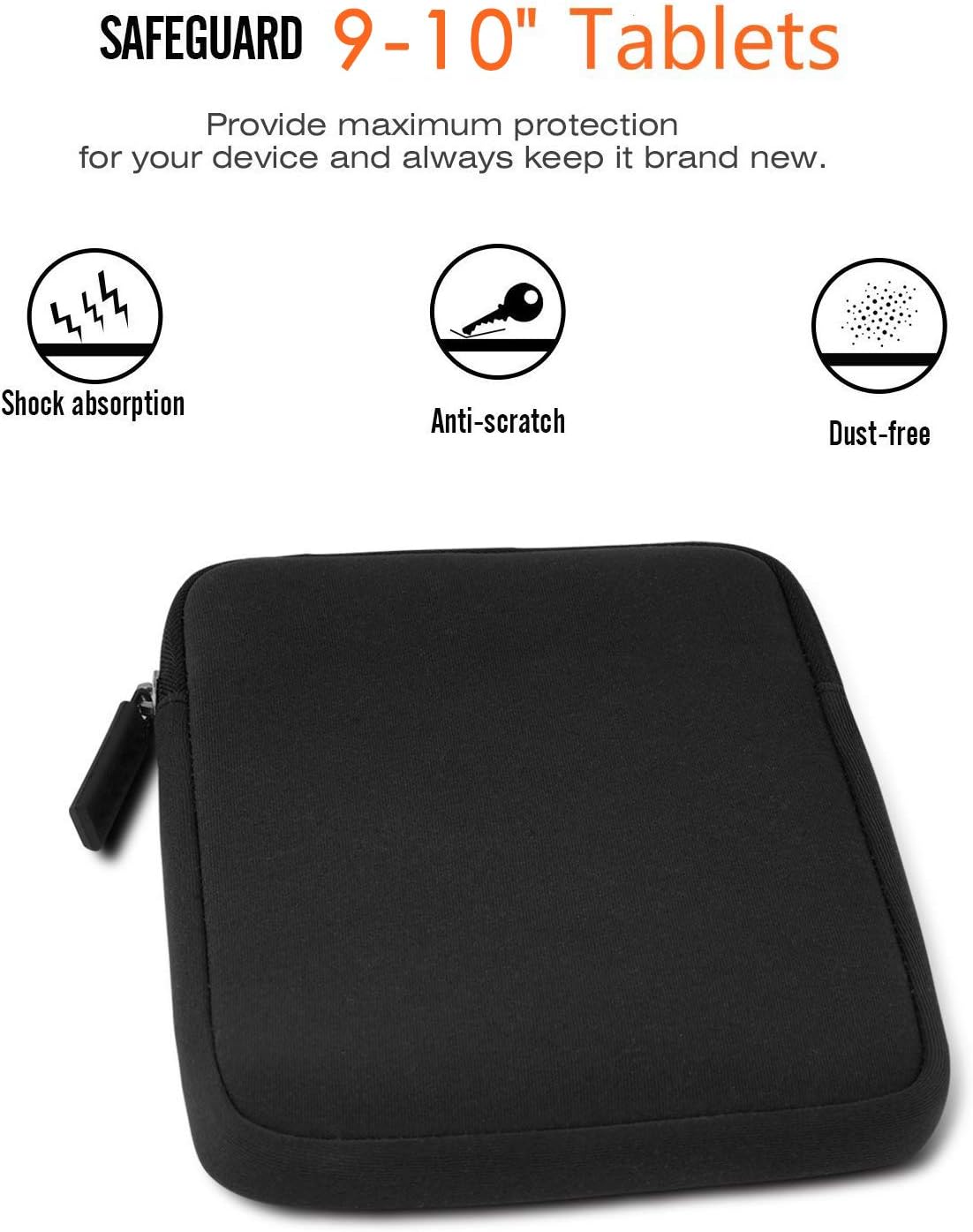 Grehge Grehge blet Sleeve Bag, HannyBoo Protector Neopreno Cremallera Ca Jardín Escultura Decoración al aire libre