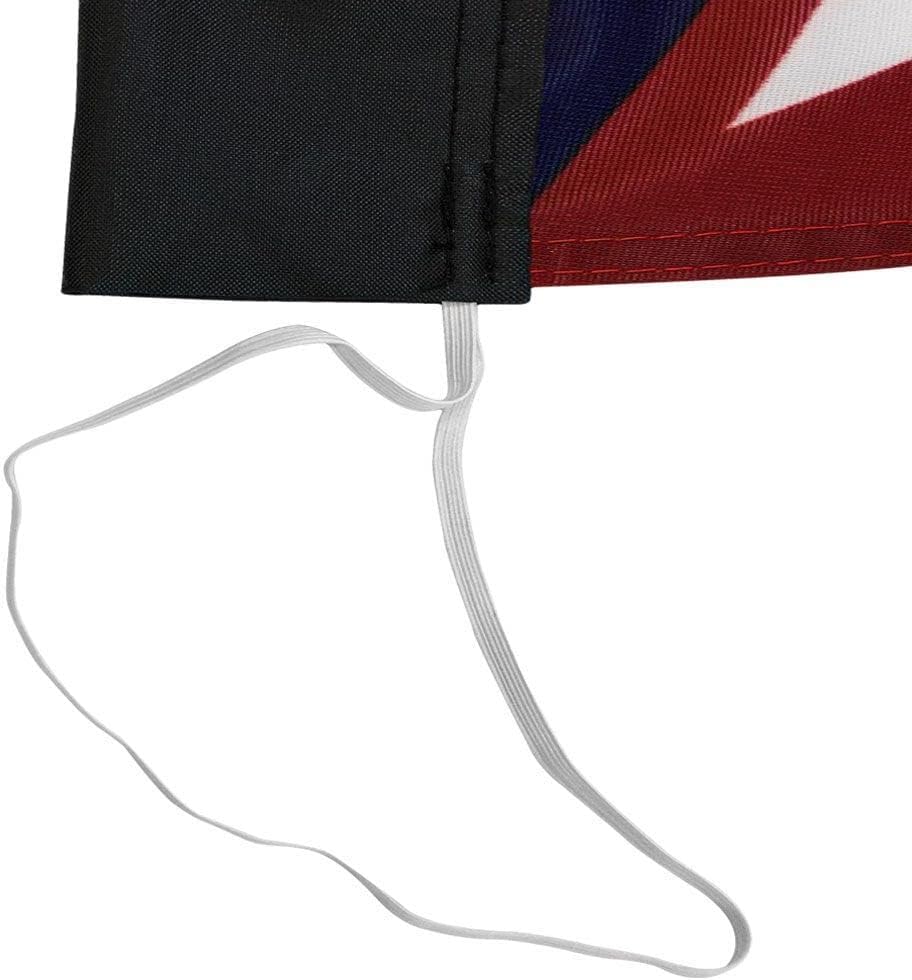Premium Pickup & Delivery (Open) Windless Flag & 16′ Flagpole KitGround