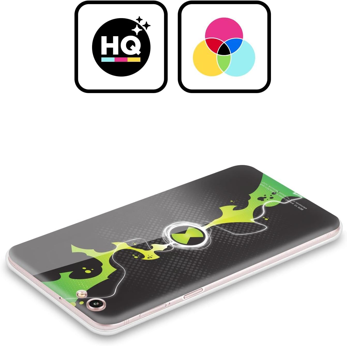Head Case Designs Funda de gel suave con licencia oficial de Ben 10 Omniverse Omnitrix Graphics compatible con Oppo A17