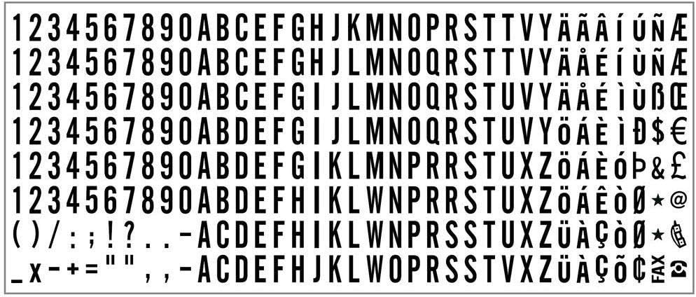 Trodat 4912Typo – Sello de texto impreso, autoajustable, 4 líneas, color azul