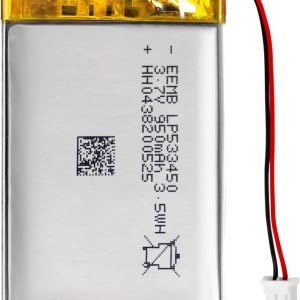 EEMB 3.7V Lipo Batería 950mAh 533450 Batería de iones de polímero de litio Batería recargable de polímero de iones de litio con conector JST EEMB 3.7V Lipo Batería 950mAh 533450 Batería de iones de polímero de litio Batería recargable de polímero de iones de litio con conector JST