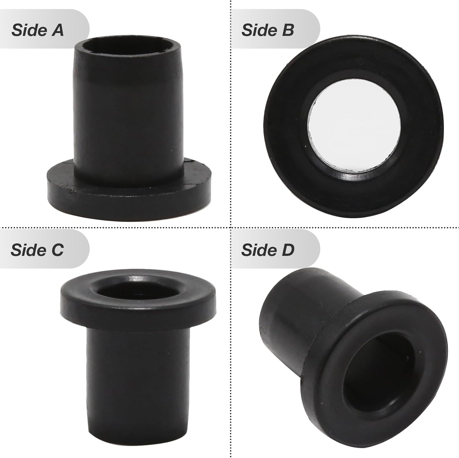 Bujes de brazo A delantero y trasero de repuesto para Polaris Ranger RZR ACE 500 570 800 900 1000 Crew XP 2014-2020 (36 piezas)