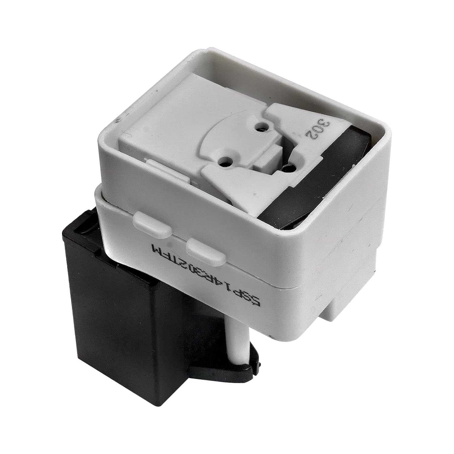 W10613606 Relé de arranque del compresor del refrigerador y reemplazo del condensador para W10416065 AP5787784 PS8746522 3023300 67003186 Compatible