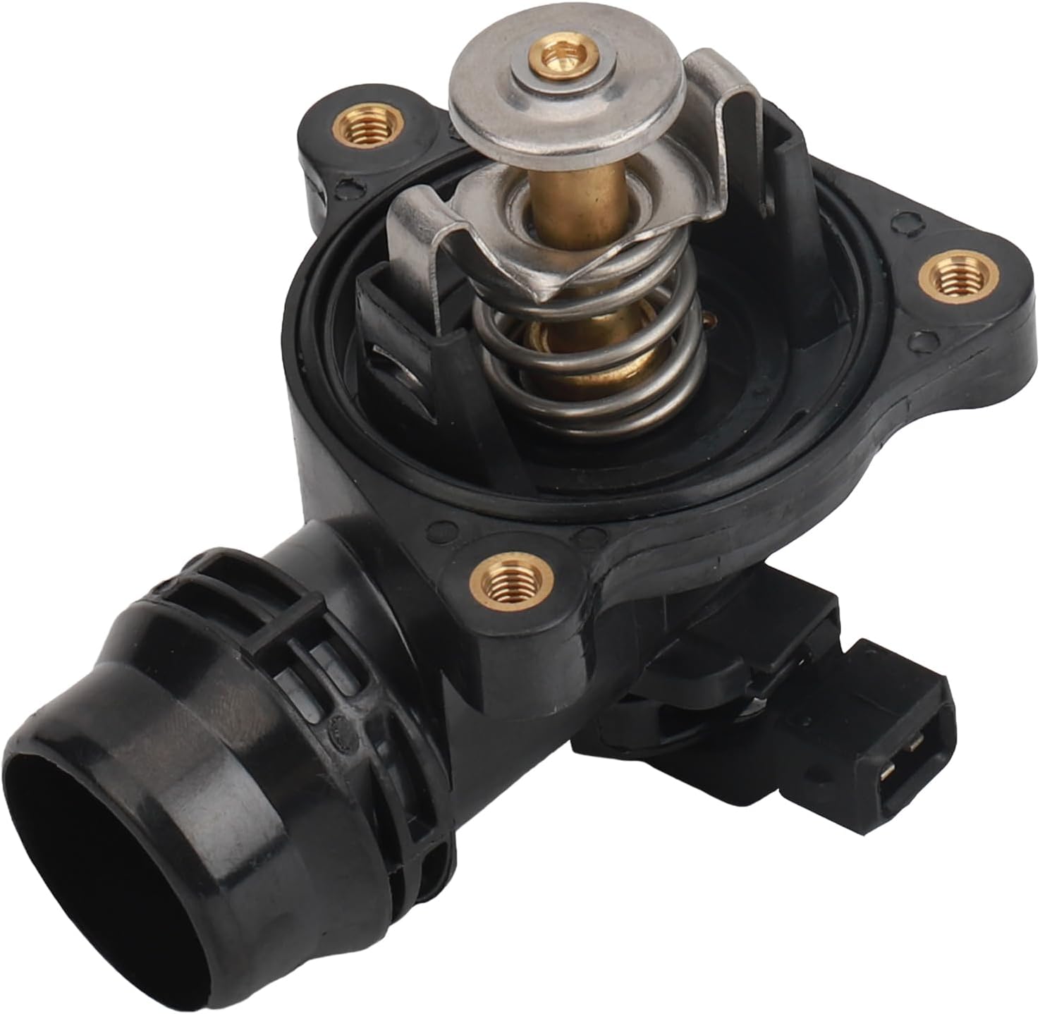 IRONTEK 11537510959 Conjunto de carcasa del termostato del refrigerante del motor para BMW 118i 120i 316i 318i 316ti 318ti 318ti 318Ci 320i 520i
