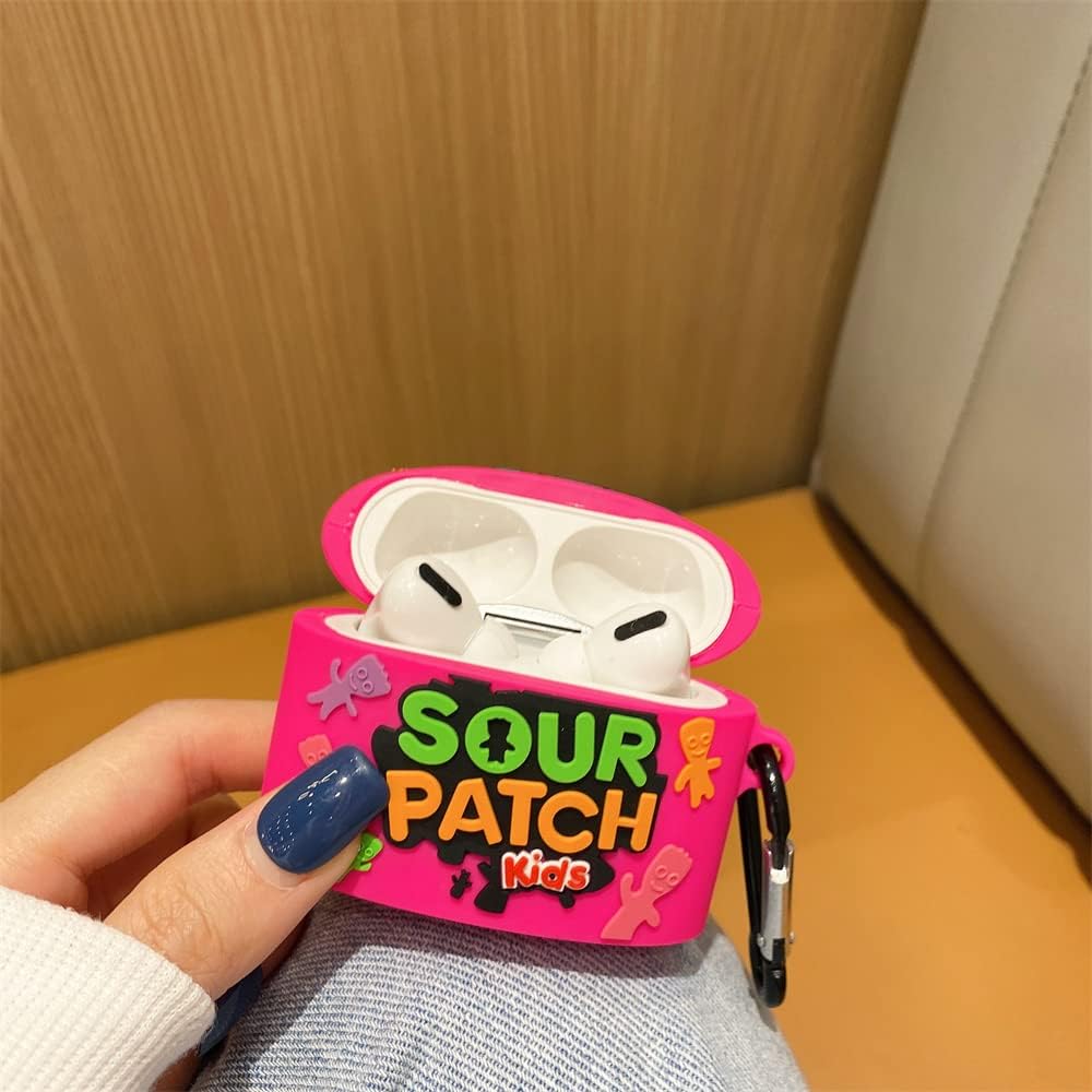 Lindo para Airpod Pro 2 2022, funda Kawaii de dibujos animados 3D, diseño de alimentos para niñas y niños, a la moda, accesorios protectores para la