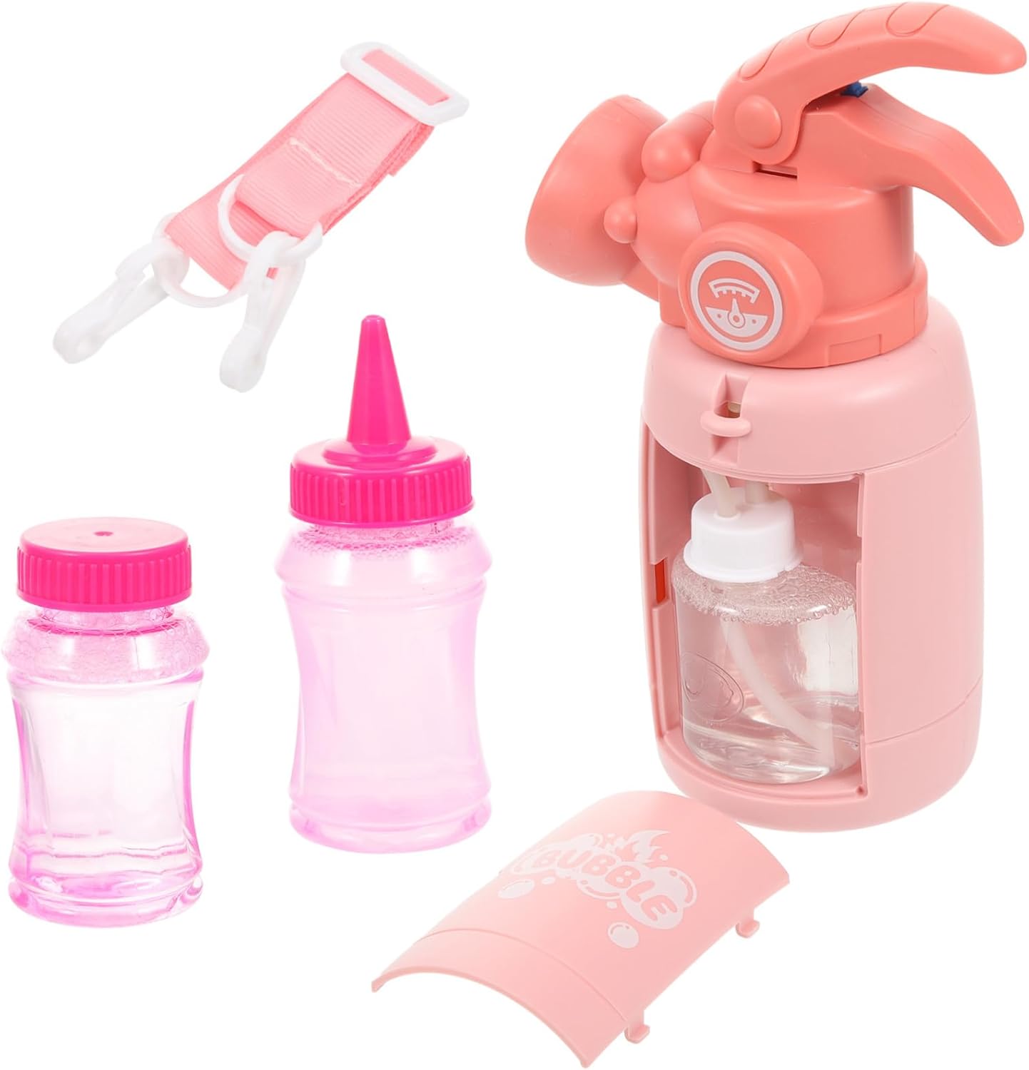 TOYANDONA 5 juegos de extintores de incendios Máquina de burbujas para niños Fuera Máquina automática de burbujas para exteriores, juguete para