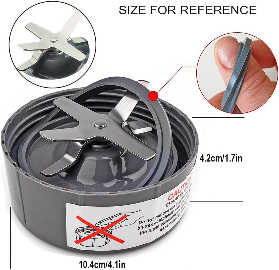 Reemplazo de la cuchilla extractor de repuesto para 600w  900w NutriBullet Blender Blade piezas de repuesto