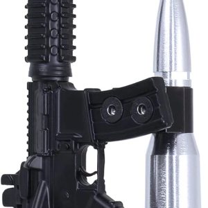 VMS Racing AR-15 M4 M16 Plata 50 Cal Calibre Bullet Antena antirrobo y Recepción Booster Heavy Gauge CNC Billet Aluminio Corto Compatible con Ford VMS Racing AR-15 M4 M16 Plata 50 Cal Calibre Bullet Antena antirrobo y Recepción Booster Heavy Gauge CNC Billet Aluminio Corto Compatible con Ford