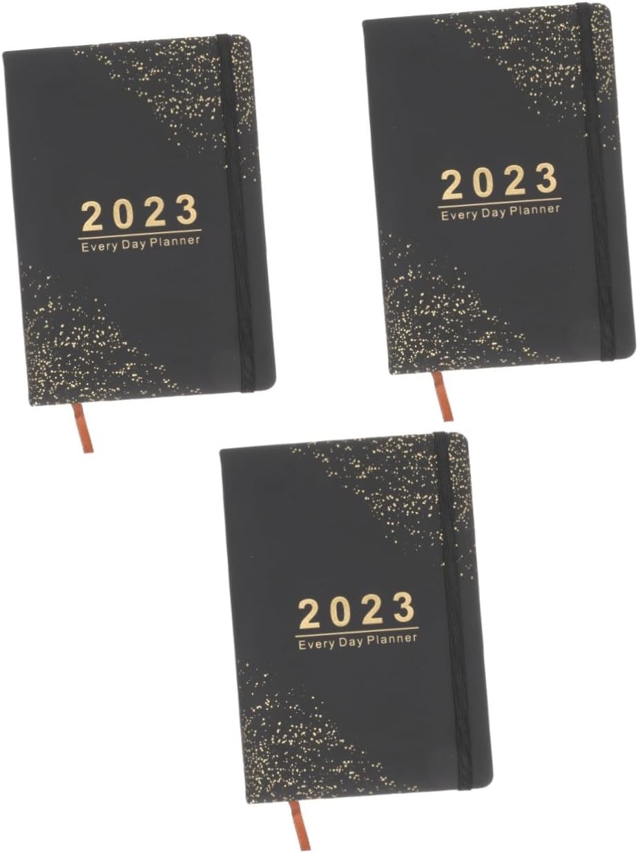 MAGICLULU 3pcs 2023 Agenda Book Today Planner Household Planner To Do List Notepad 2023 Year Planner Weekly Planner Agenda Planners 2023 Notepad