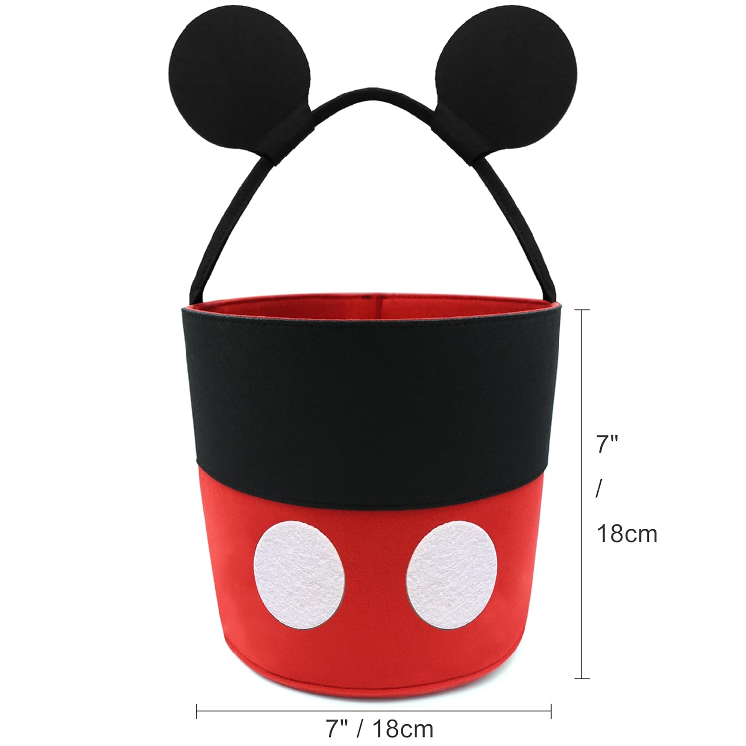 Bolsas de cesta de Pascua, bolsas multiusos de fieltro para caza de huevos, lindo conejo, cesta de Pascua para niños, bolsas de regalos de fiesta de