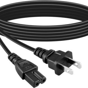 Dysead Cable de alimentación de CA de 6 pies compatible con VocoPro DVD-Duet DVD-SOUNDMAN Basic DVD-SOUNDMAN 1 y 2 Dysead Cable de alimentación de CA de 6 pies compatible con VocoPro DVD-Duet DVD-SOUNDMAN Basic DVD-SOUNDMAN 1 y 2