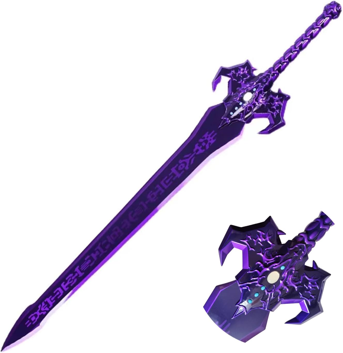 lkjad Cosplay Anime Sword Cosplay Prop Katana Metal Samurai Sword a Variety of Styles