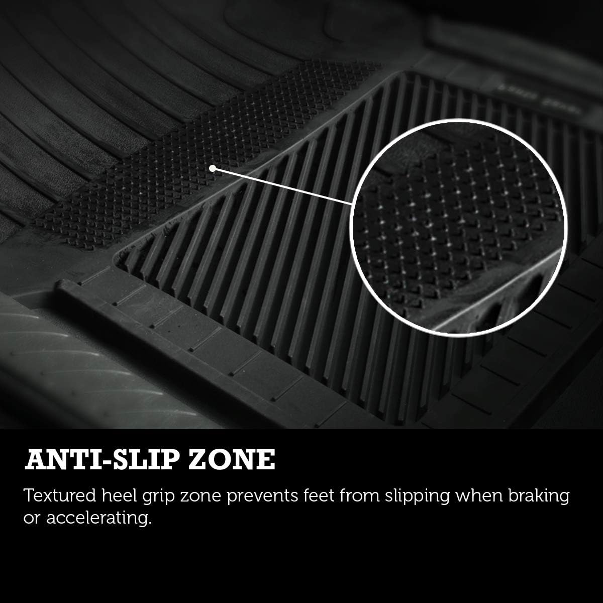 PantsSaver Alfombrillas de suelo de ajuste personalizado para Chevrolet Aveo 2019, protección total resistente, color negro