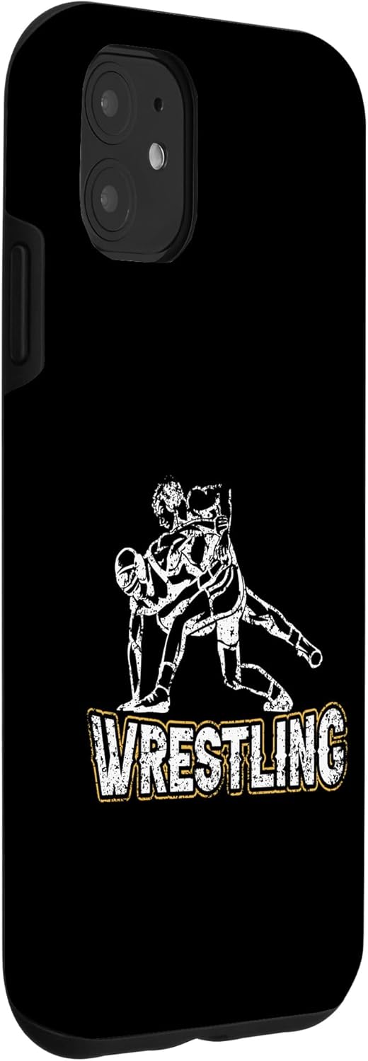 Funda para iPhone 11 Wrestling Wrestler Martial Arts Hobby Wrestle