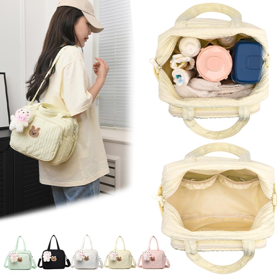 Bolsa de pañales, bolsa de maternidad, bolsa de viaje, bolsa de viaje para mamá, bolsa de bebé, bolsa de cochecito de bebé, bolsa de pañales, bolsa
