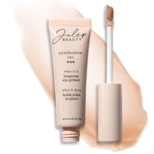 Julep Sombra de ojos 101 de larga duración, imprimación de ojos ligera con infusión de té verde, 0.35 onzas Julep Sombra de ojos 101 de larga duración, imprimación de ojos ligera con infusión de té verde, 0.35 onzas