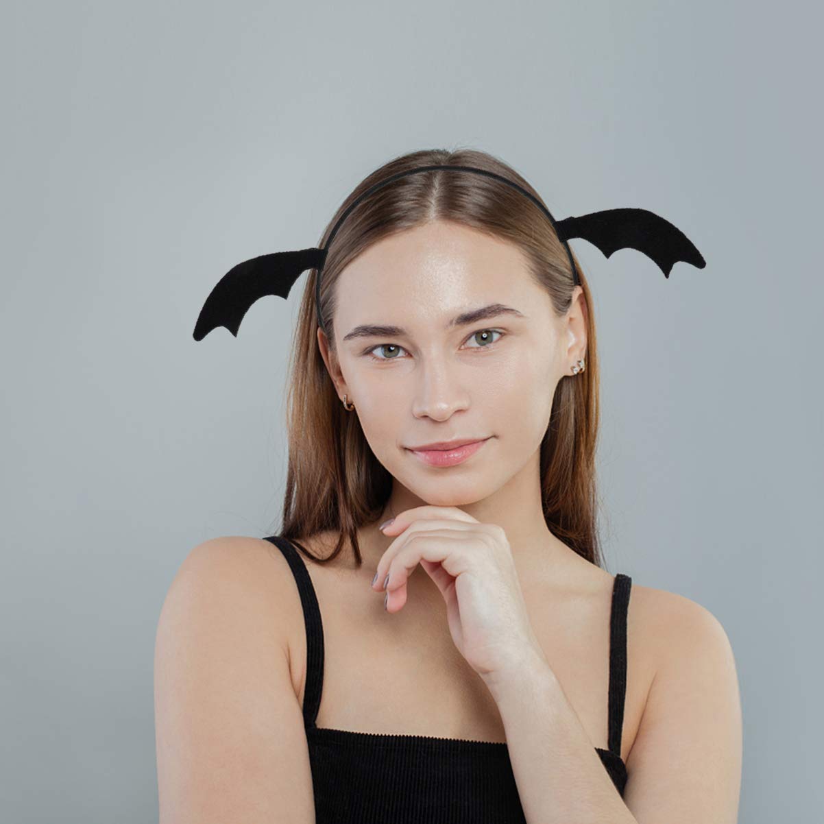 Beaupretty 2 diademas de ala de ángel, pinzas para el pelo de dibujos animados, diademas de ángel, lindas diademas de ala del diablo para niños y