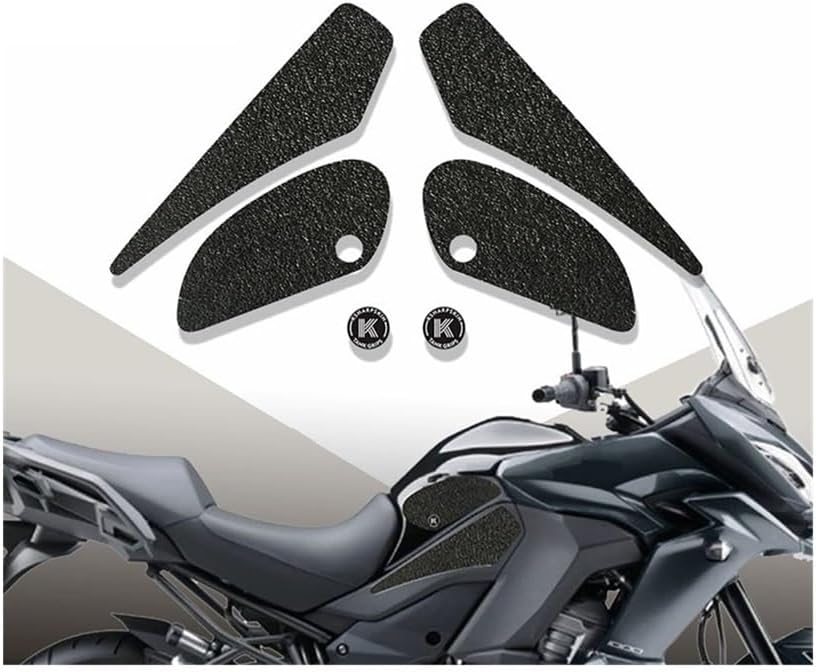 Adhesivos para almohadilla de tanque de protección de motocicleta, agarre de tanque de combustible, adhesivo lateral de tracción de rodilla de