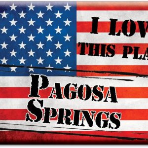 PAGOSA MUELLES IMÁN DE FRIGORÍFICO COLORADO (CO) IMANES USA SOUVENIR I LOVE GIFT (Var. VETERAN) PAGOSA MUELLES IMÁN DE FRIGORÍFICO COLORADO (CO) IMANES USA SOUVENIR I LOVE GIFT (Var. VETERAN)