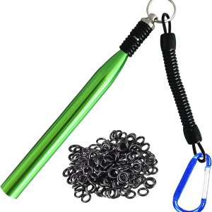 Herramienta de aparejo loco, aparejos de cebo de pesca, herramienta de anillo de aparejo loco con 70 juntas tóricas de gusano, kit de gusano loco Herramienta de aparejo loco, aparejos de cebo de pesca, herramienta de anillo de aparejo loco con 70 juntas tóricas de gusano, kit de gusano loco